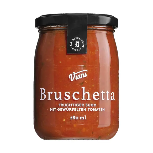 Bruschetta - fruchtiger Sugo