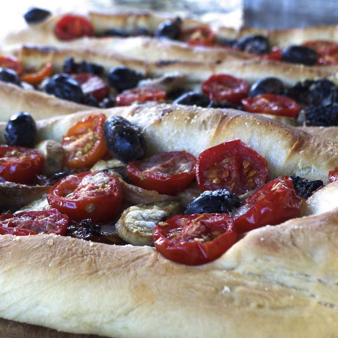 focaccia mit zait olivenoel katalonien